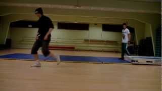 Breakdance accident - flare crash 2012