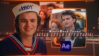 How to Create Smooth Microwave Zooms in After effects ( Easy Tutorial )