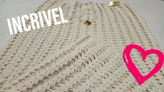 (TUTORIAl) calça facil de crochê tamanho 38