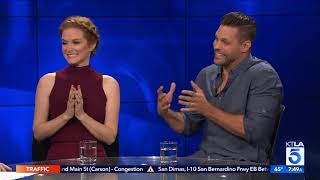 Sarah Drew \u0026 Justin Bruening on Reuniting from \