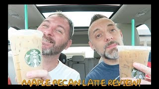 Starbucks NEW Maple Pecan Latte Review!