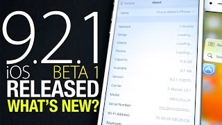 iOS 9.2.1 Beta 1 Released - New Features Review \u0026 Performance Test