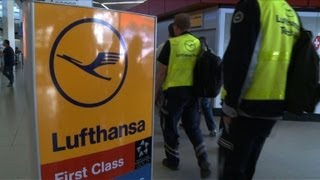 Verdi-Warnstreik legt Lufthansa lahm