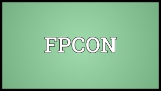 FPCON Meaning
