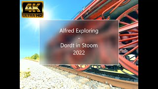 Dordt in Stoom 2022 - An historic ride with a steamengine 4K