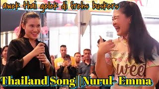 Pandai Nurul layan awek thailand||Next song awek cun dari Medan.