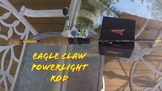 Eagle Claw Powerlight Rod Review and Demo: Union Lake NJ