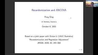Peng Ding: Randomization and Regression Adjustment