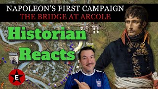 Napoleon's First Campaign: The Bridge at Arcole (Epic History TV Reaction)