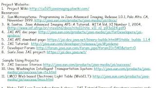 Image Processing Techniques using the Java TM Advanced