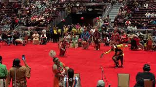 2019 Seminole Pow Wow Ronnie Goodeagle Men’s Traditional N vs S: Southern Straight Five 1 on 1