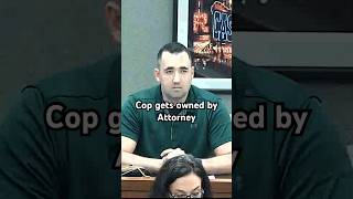 Cop gets cooked by Attorney in this amazing clip #attorney #lawyer #investigation