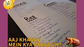 AAJ KHANAY MEIN KYA PAKAOUN? | Pakistani | Asian | Solution | Menu List | Food | Eid Cooking |