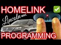 How-To Program a Ford HomeLink to Open Multiple Garage Door Openers