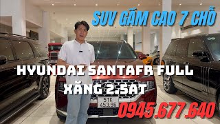 SUV GIA ĐÌNH - HYUNDAI SANTAFE FULL XĂNG 2022 CHỈ 1TỶ