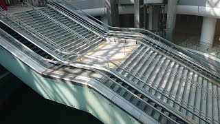 【変わったエスカレーター】JR金沢駅 東広場 もてなしドーム エスカレーター【escalator】マニア