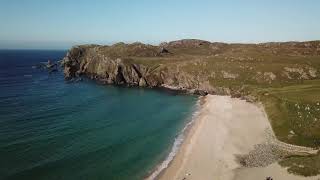 Dalmore (Baigh Dhail Mor) Sands, Isle of Lewis by Drone.