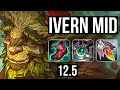 IVERN vs SION (MID) | Rank 1 Ivern, 3/1/10, 300+ games | KR Challenger | 12.5