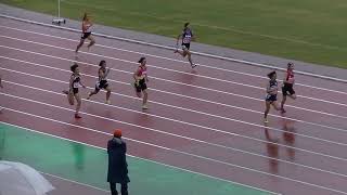 20180929北九州市中学新人陸上 女子200m決勝