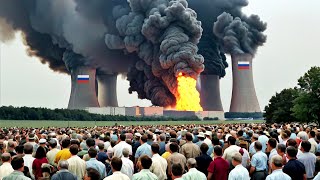 1 Minute Ago! US and Ukraine Bomb 12 of Russia's Largest Oil Storage Tanks - ARMA 3