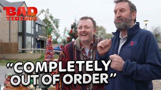 Chris McCausland and Lee Mack's Hilarious On-Set Tour of Bad Tidings