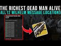 ALL 12 WILHELM-7 MESSAGE LOCATIONS - THE RICHEST DEAD MAN ALIVE  TRIUMPH GUIDE - DESTINY 2