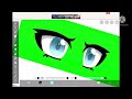 how to do green screen eyes with kinemaster eye shading totorial