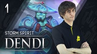 Na`Vi Dendi - Storm Spirit vol.1