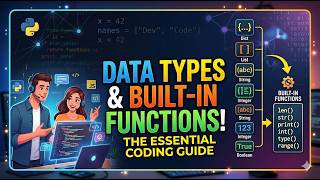 Python Data Types & Built-In Functions Explained | Lecture 2
