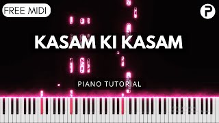 Kasam Ki Kasam Piano Tutorial Instrumental Cover