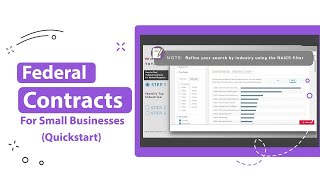 QUICK START: How to Find Government Contracts for Small Businesses