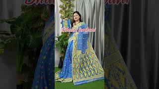 Dhakai jamdani sarees with Bp #saree #new  #fashion #trending #viral#bangladesh #assam