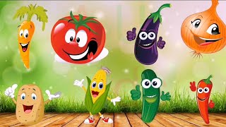 vegetables song for children | Children's songs | For children | learn vegetables with kids song