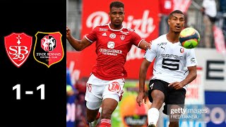 Brest vs Rennes 1-1 Highlights & Goals | 15/08/2021 HD