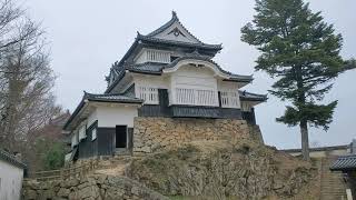 岡山県高梁市の備中松山城天守閣を眺める！②(The view on the way up to Bitchu Matsuyama Castle in Okayama)