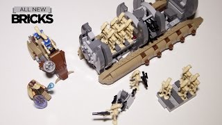 Lego 75086 Battle Droid Troop Carrier Speed Build Review