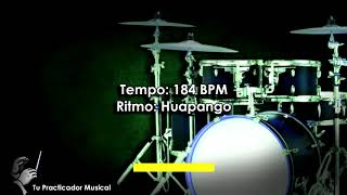 PRACTICA CON RITMO HUAPANGO [184 BPM] 6/8