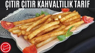 Patatesi Bir de Böyle Deneyin! Çıtır Kahvaltılık Tarif