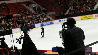 Fancam Yuzuru Hanyu OP 02.11.18 GP Helsinki