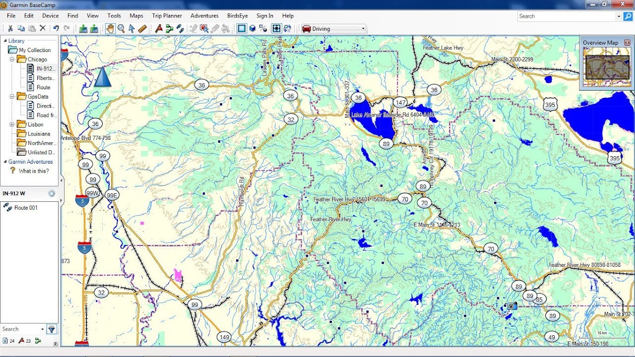 Installing Topographic Maps In Garmin BaseCamp - YouTube