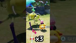 カニタマは白ピクミン3匹捕食したら倒せる【ピクミン4 PIKMIN4】 #pikmin4 #pikmin #ピクミン