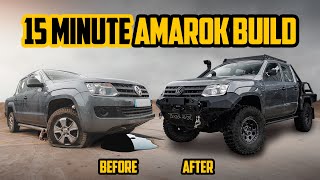 BUILDING AN OFF-ROAD VW AMAROK IN 15 MINUTES! 🔧