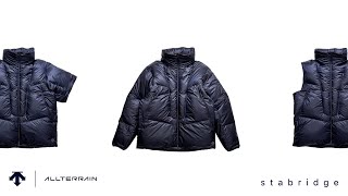 商品説明 STABRIDGE × DESCENTE ALLTERRAIN 81WORLD TOUR DOWN JACKET