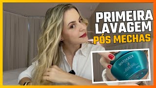 Como lavar cabelo pós química, segredo da reconstrução, cuidados cabelo em casa, cronograma capilar;