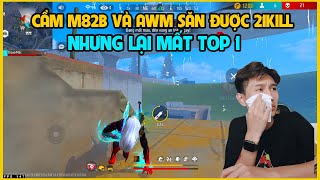 Freefire| Thành Mốc Leo Rank Cầm M82B 21 Kill Nhưng Thua Vì ....