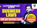 ONE DAY BEFORE EXAM | BUSINESS LAWS REVISION | CA FOUNDATION JUNE 24 | ARJUN CHHABRA TUTORIAL