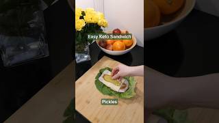 Easy Keto Sandwich You Can Make in Minutes |  Dr. Elena Gross,PhD