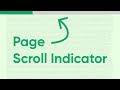 How To Make Page Scroll Indicator using HTML, CSS and JavaScript
