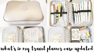 What's In My Travel Planner Case (UPDATED)