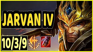 JARVAN IV VS DIANA - 10/3/9 KDA JUNGLE GAMEPLAY CHALLENGER I